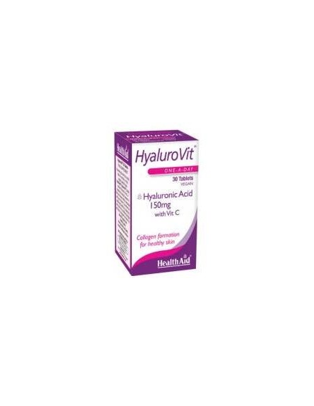 Health Aid Hyalurovit (Ácido Hialurónico) 150Mg 30 Comp.