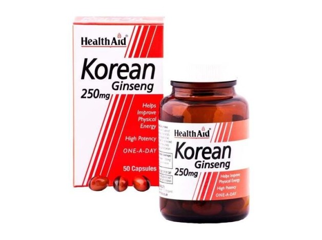 Health Aid Ginseng Coreano 250Mg 50Caps