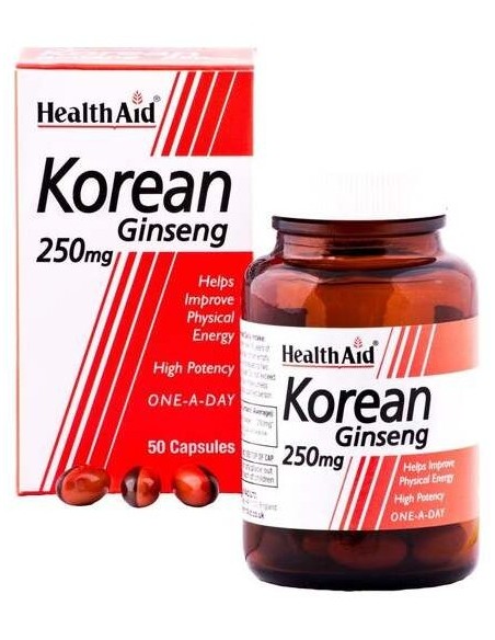 Health Aid Ginseng Coreano 250Mg 50Caps