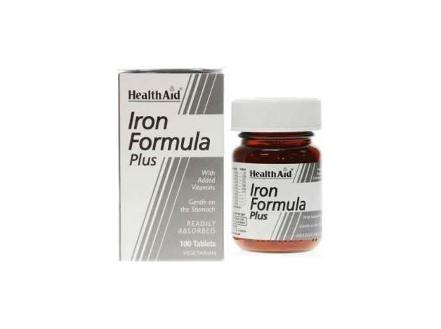 Hierro Complex (Iron Formula) 100Comp. Health Aid