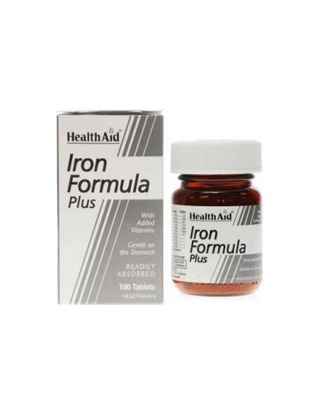 Hierro Complex (Iron Formula) 100Comp. Health Aid
