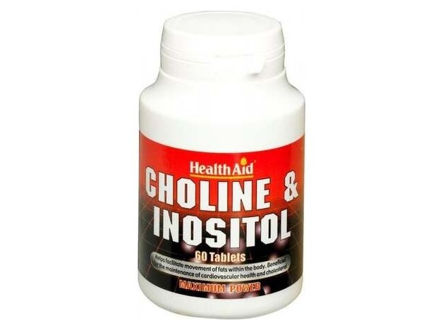 Colina/Inositol 250/250Mg. 60Comp. Health Aid
