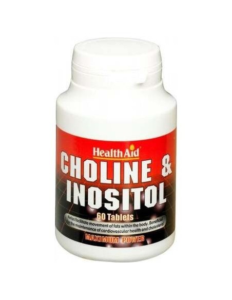 Colina/Inositol 250/250Mg. 60Comp. Health Aid