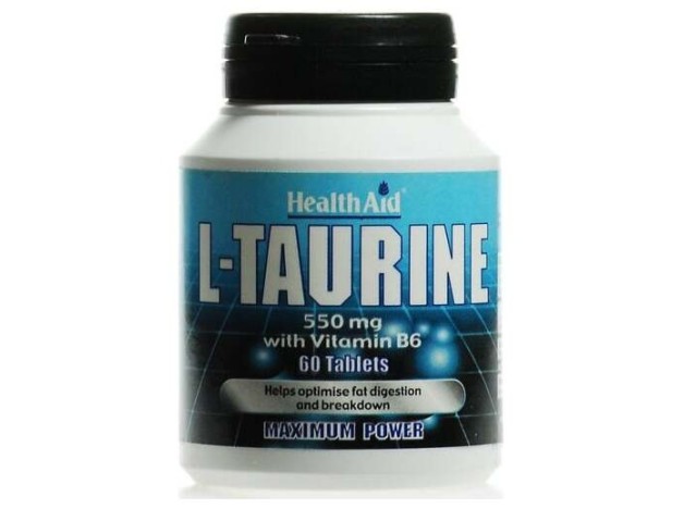 Healthaid L-Taurina 60 Tabletas