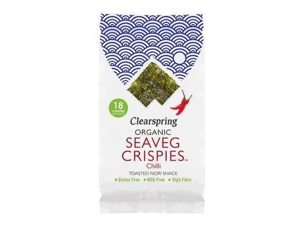 Clearspring Alga Nori Tostada Chili Snack 4G