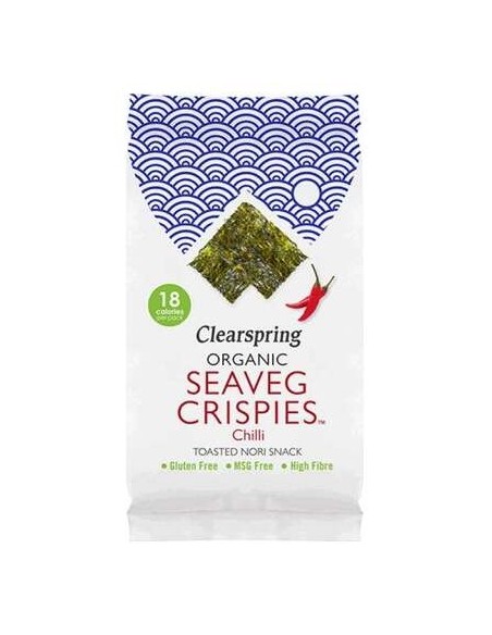 Clearspring Alga Nori Tostada Chili Snack 4G