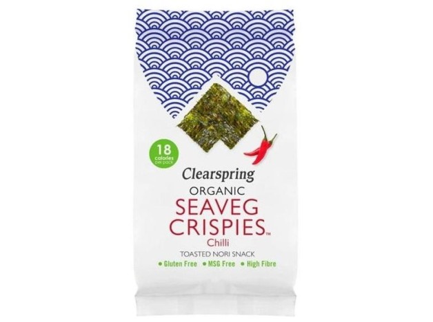 Clearspring Alga Nori Tostada Chili Snack 4G