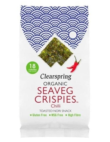 Clearspring Alga Nori Tostada Chili Snack 4G