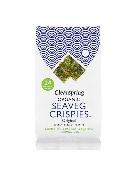 Clearspring Snack Algas Nori Tostada Bio 4G