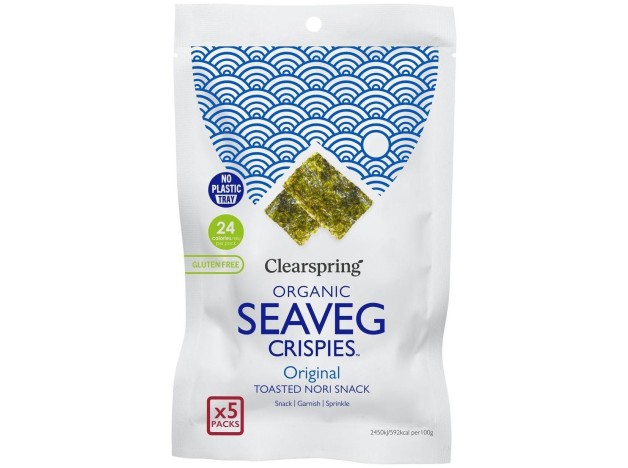 Clearspring Alga Nori Tostada Multipack Snack 5X4G