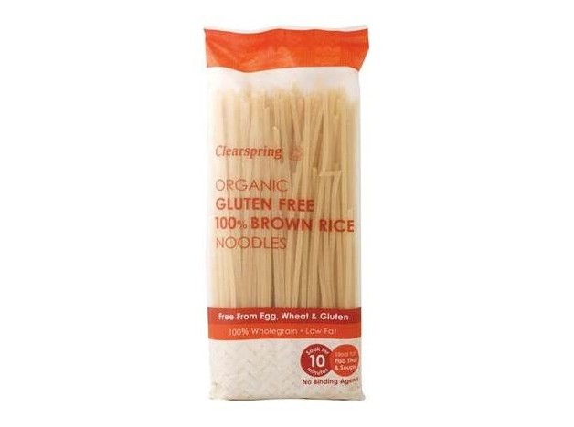 Clearspring Fideos De Arroz Integral Bio 200G