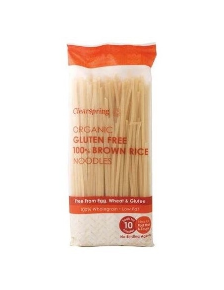 Clearspring Fideos De Arroz Integral Bio 200G