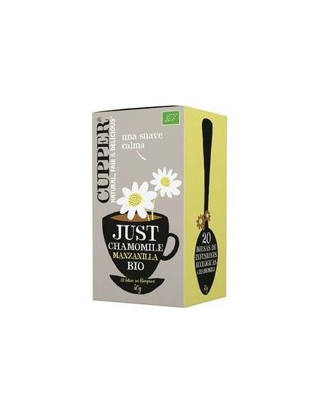 Cupper Infusion Just Chamomile Bio 20 Sobres