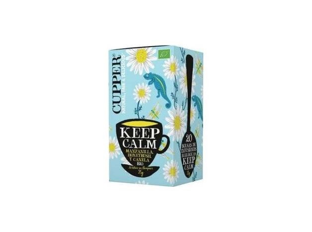 Cupper Keep Calm Infusion Bio 20Uds