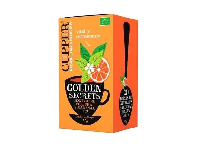 Cupper Golden Secrets Infusion Bio 20Uds