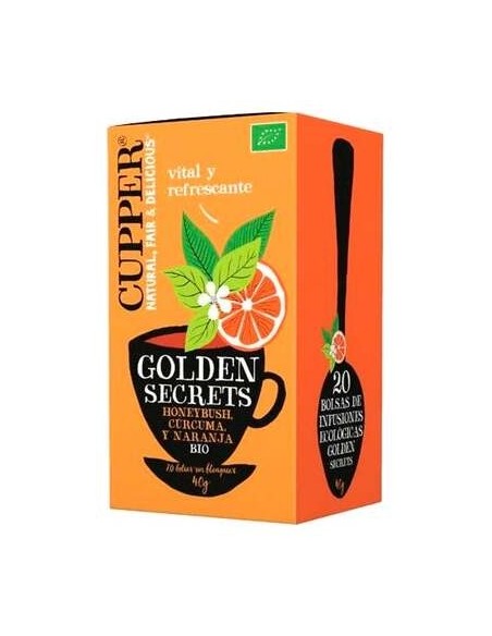 Cupper Golden Secrets Infusion Bio 20Uds