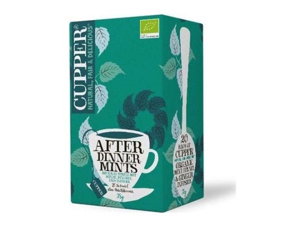 Cupper After Dinner Mint Bio Infusion 20Uds