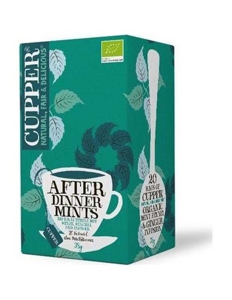 Cupper After Dinner Mint Bio Infusion 20Uds