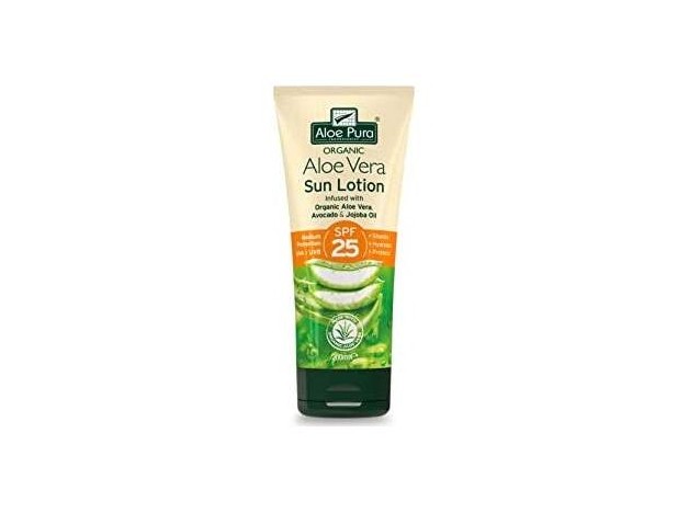 Protector Solar Factor 25 Aloe Pura 200 Ml