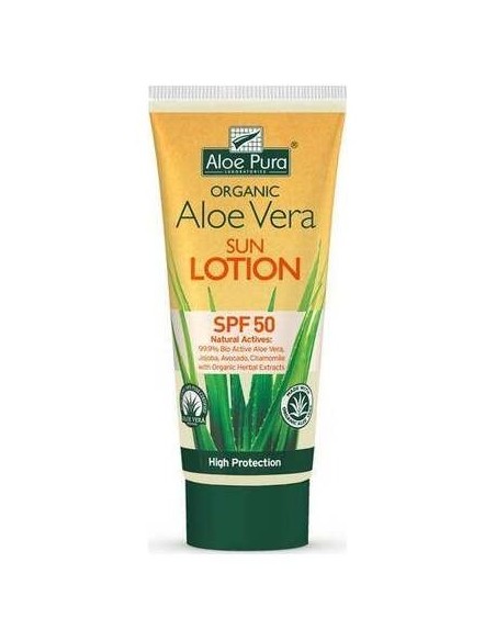 Protector Solar Factor 50 Aloe Pura 200 Ml