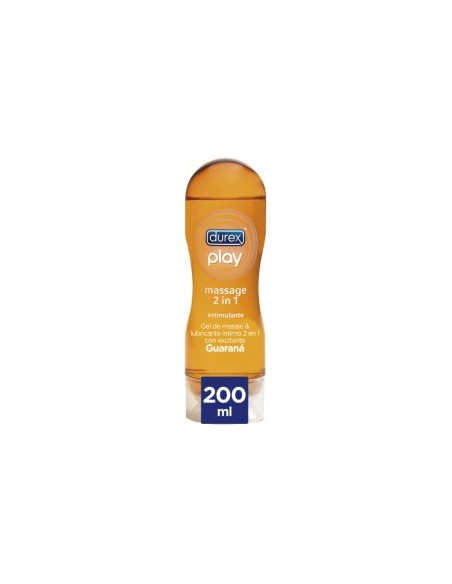 Durex Lubricante Para Masajes Placer Estimulante Guaraná 200Ml