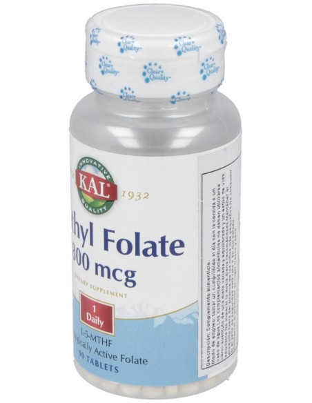 Metil Folate 800Mcg. 90Comp.