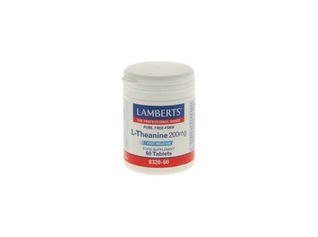 Lamberts L-Teanina 200Mg Rápida Liberación 60Comp