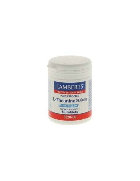Lamberts L-Teanina 200Mg Rápida Liberación 60Comp