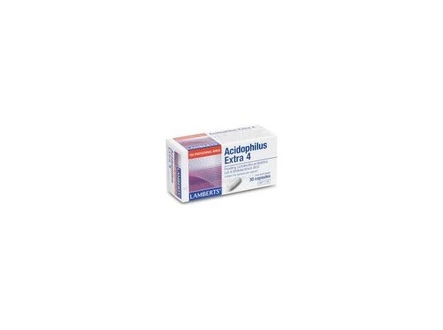 Acidofilus Extra 4 S/Leche 30 Cap. (Refrigeracion)