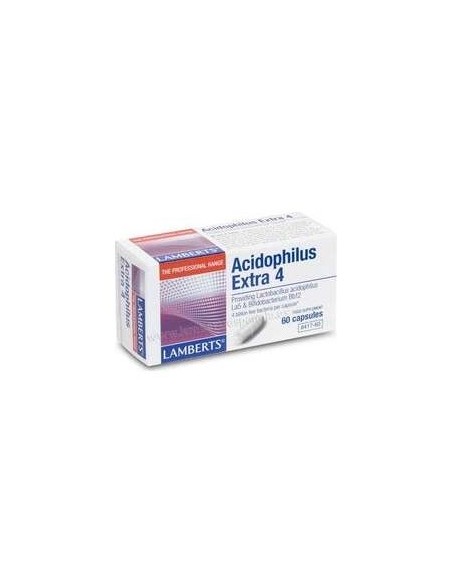Acidofilus Extra 4 S/Leche 60 Cap. (Refrigeracion)