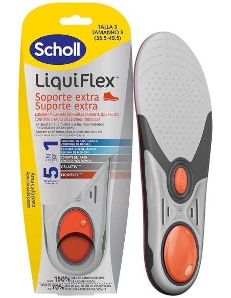 Liquiflex Plantillas Soporte Reforzado Talla 35,5-40,5 1 U