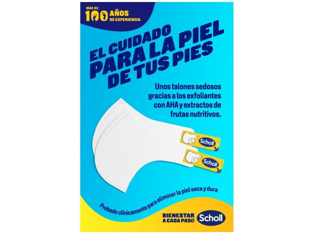 Expert Care Mascarilla Exfoliante Para Talones 1 U