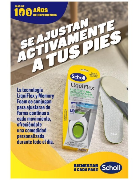 Liquiflex Plantillas Soporte Diario Talla 35,5-40,5 1 U