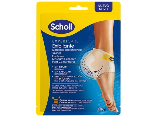 Expert Care Mascarilla Exfoliante Para Talones 1 U