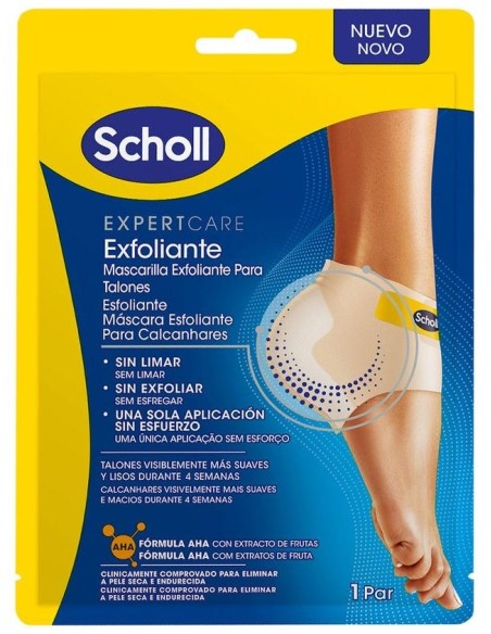 Expert Care Mascarilla Exfoliante Para Talones 1 U