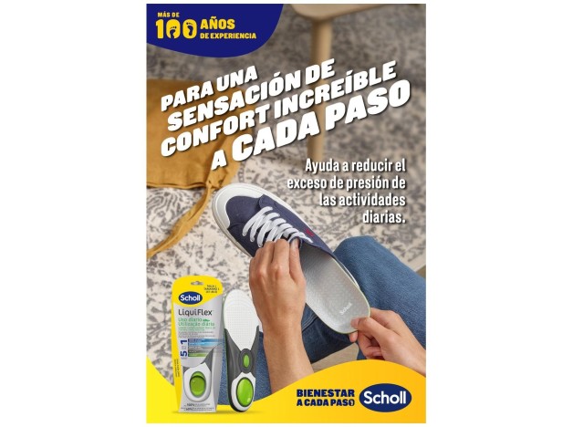 Scholl Liquiflex Plantillas Soporte Diario...