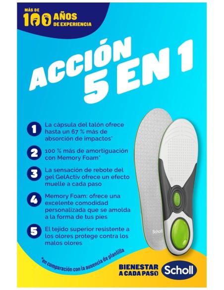 Liquiflex Plantillas Soporte Diario Talla 35,5-40,5 1 U