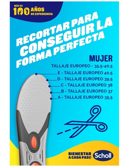 Liquiflex Plantillas Soporte Reforzado Talla 35,5-40,5 1 U
