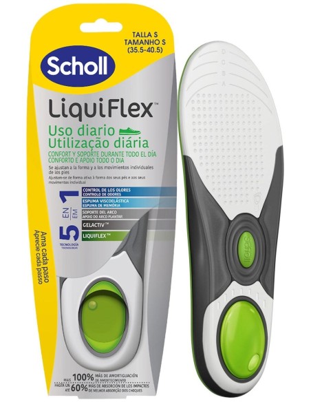 Liquiflex Plantillas Soporte Diario Talla 35,5-40,5 1 U
