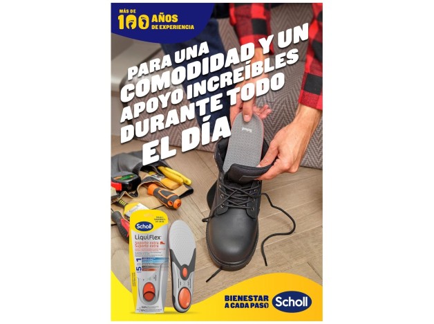Scholl Liquiflex Plantillas Soporte Mejorado...