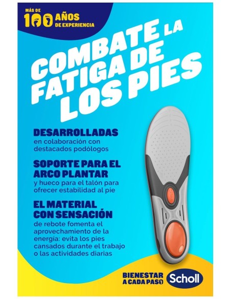 Scholl Liquiflex Plantillas Soporte Mejorado Talla 2 1 Par