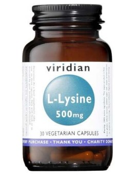 Viridian L-Lisina 500Mg 30Caps