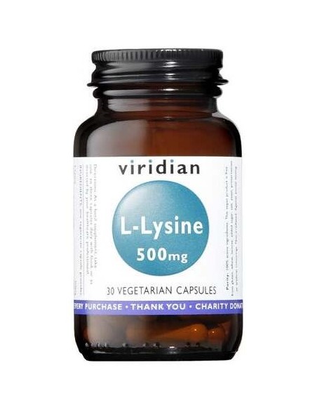 Viridian L-Lisina 500Mg 30Caps