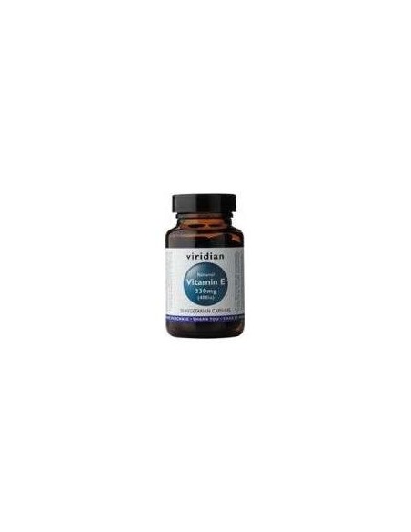 Viridian Vitamina E Natural 330Mg 400 Ui 30Cáps