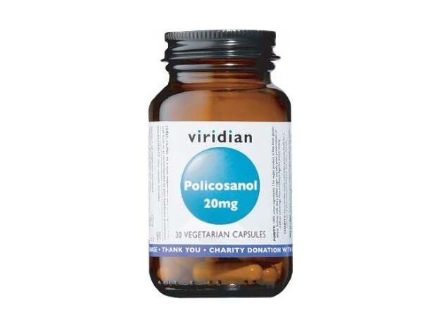Viridian Policosanol 20Mg 30Caps