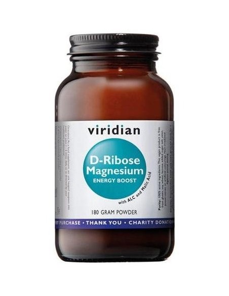 Viridian D-Ribosa-Magnesio Con Acetil L-Carnitina 180G