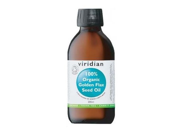 Viridian 100% Aceite De Lino Dorado Bio 200Ml