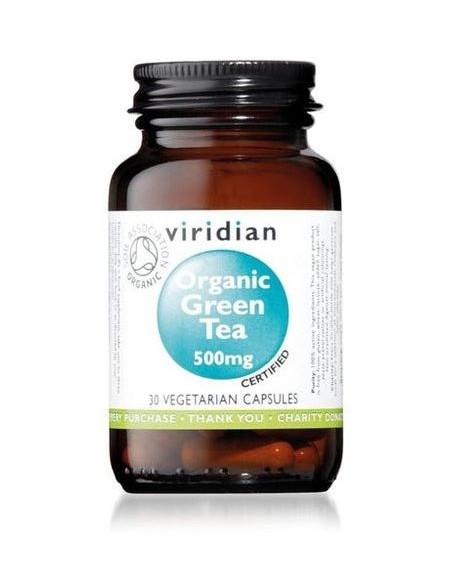 Viridian Té Verde Eco 500Mg 30Caps