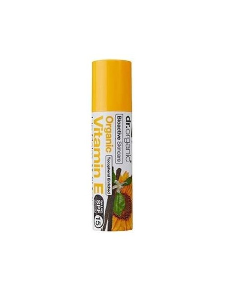 Dr Organic Bálsamo Labial Vitamina E Orgánica 5_7Ml