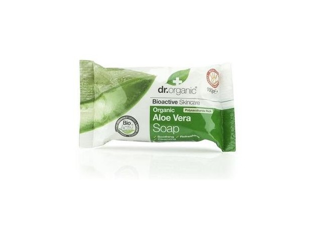 Jabon En Pastilla Aloe Vera Organico 100Gr.